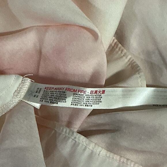 Free People Intimately Pink Tie Dye Maxi Dress Adjustable Spaghetti Straps Large - Picture 5 of 11